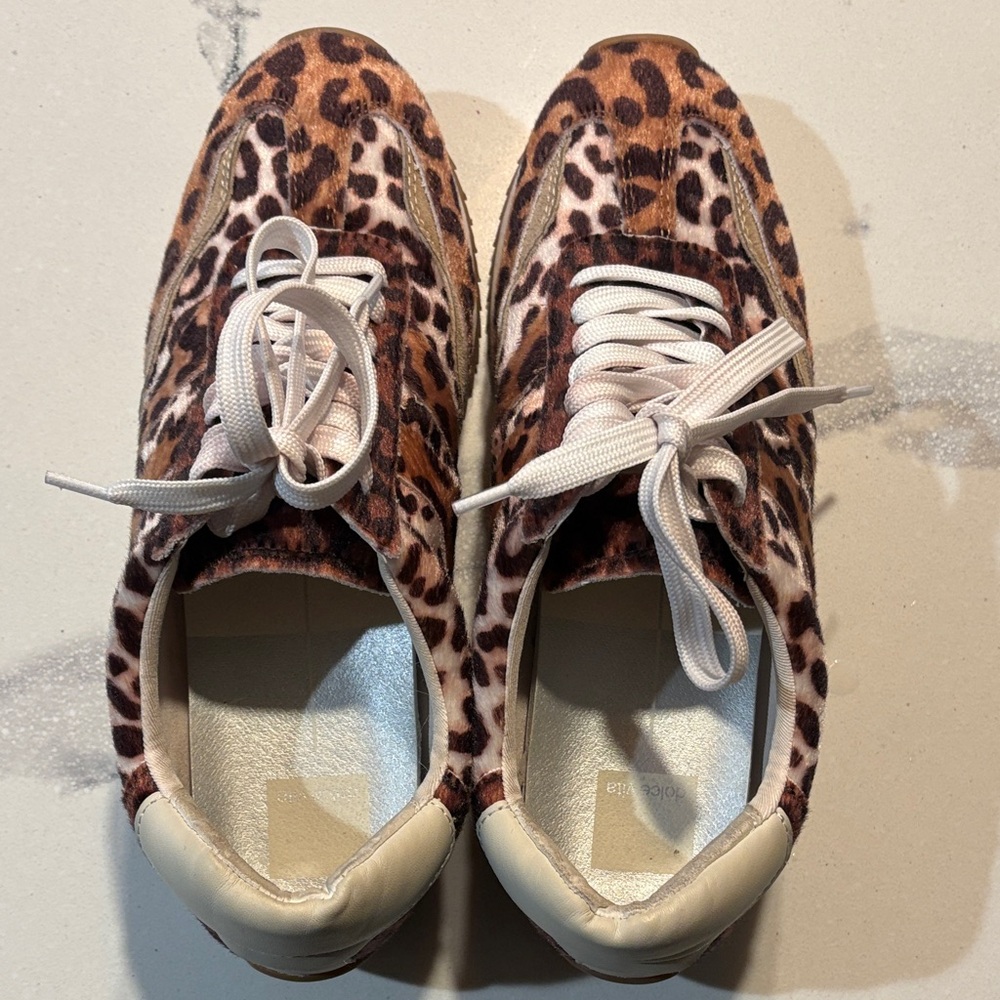 Leopard Print Women's Sneakers